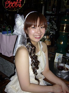 クロで結婚式の2次会_a0123703_1121499.jpg