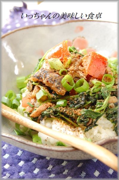 おしゃれなオイスター照り焼きサーディン丼 _d0104926_2125099.jpg