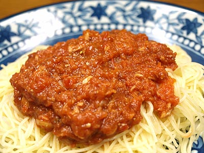 ☆ツナトマトソースの簡単レシピ_c0092953_22501943.jpg