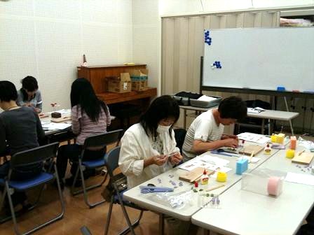 蝶のかんざし完成です *西新井教室_c0122475_15522779.jpg