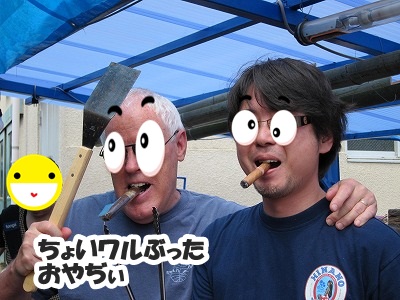 M君家のBBQ&流しそうめんParty_d0133485_1051104.jpg