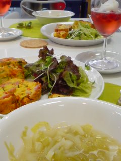 東部ガス6月・・・ケーク・サレと旬の野菜スープ。_f0177295_14174864.jpg