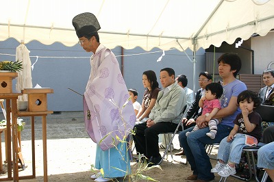 地鎮祭　＆　着工式　＆　上棟式　＆　構造見学会　＆　工場見学会_f0188225_17491468.jpg