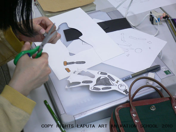 切り絵アニメーション アート アニメーションのちいさな学校だより