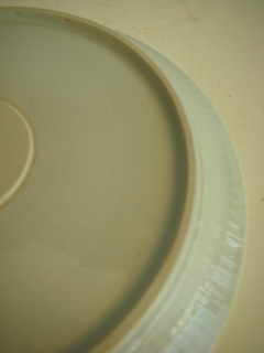 standard dishes～阿南さんのリム皿、正島さんの粉引皿_b0132444_21311453.jpg