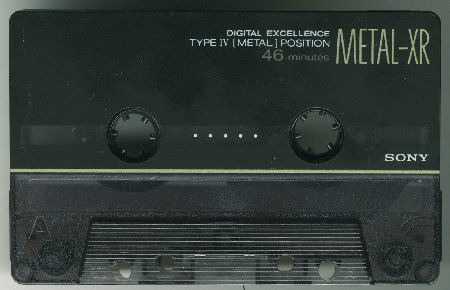 SONY METAL-XR : カセットテープ収蔵品展示館