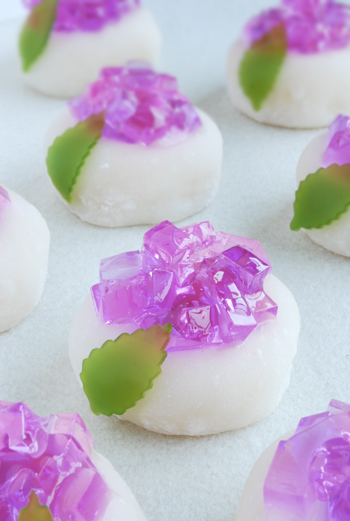 茶席上生菓子 紫陽花 本日も和菓子日和です 茶席上生菓子 紫陽花 本日も和菓子日和です