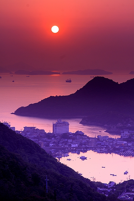 鞆の浦　”仙酔島の夜明け”_a0140608_6143567.jpg