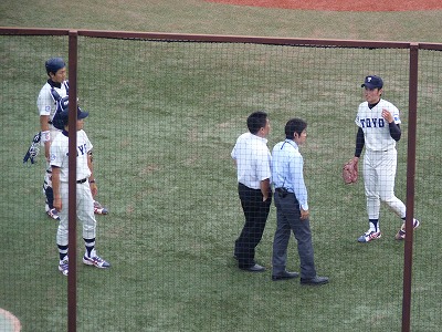 そんなことまでして勝たせたいのか?!・・・全日本大学野選手権大会_b0166128_23302027.jpg