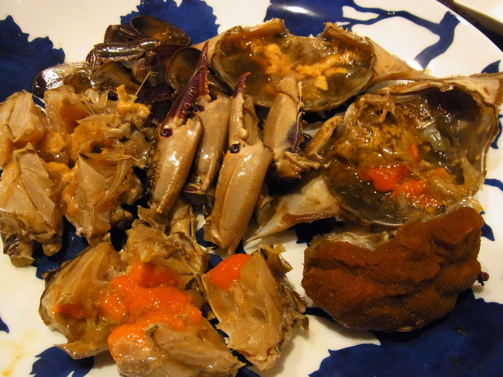 酔蟹 渡り蟹を最高に美味しく食べる方法 ローズマリーとセイジとモミジ 名古屋マダムのグルメブログ