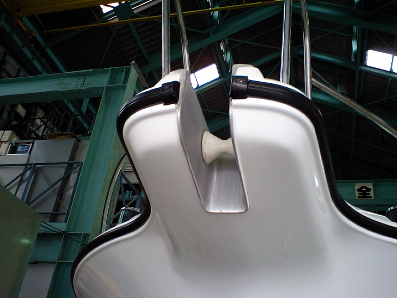 バウスプリット改造 今日のマリンセンターマリノア