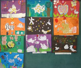 キラキラ光る絵 ４年図工 ３作品編 子どものアート彩美館 Art Of Children