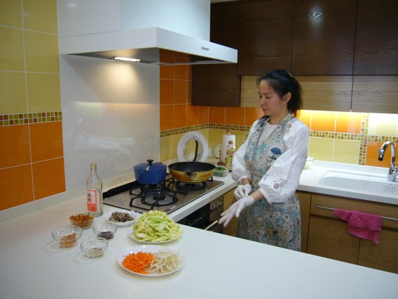 my style my kitchen 06〜自宅で料理教室 色と炎で華やかに_a0116902_1123668.jpg