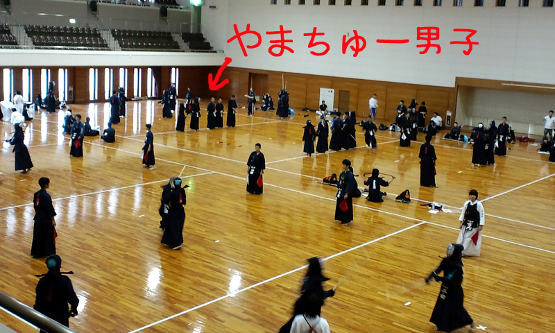 先日に続いて中学剣道_d0093903_103774.jpg