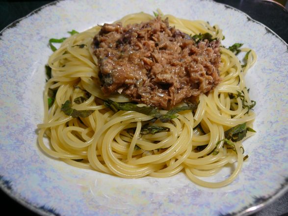 男の料理塾 さばスパ_f0097683_19534164.jpg