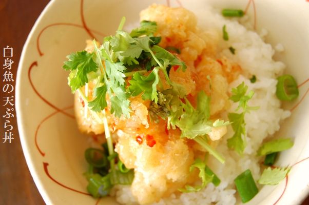 さっぱり豚のお酢照り焼きサラダ丼_d0104926_2212252.jpg