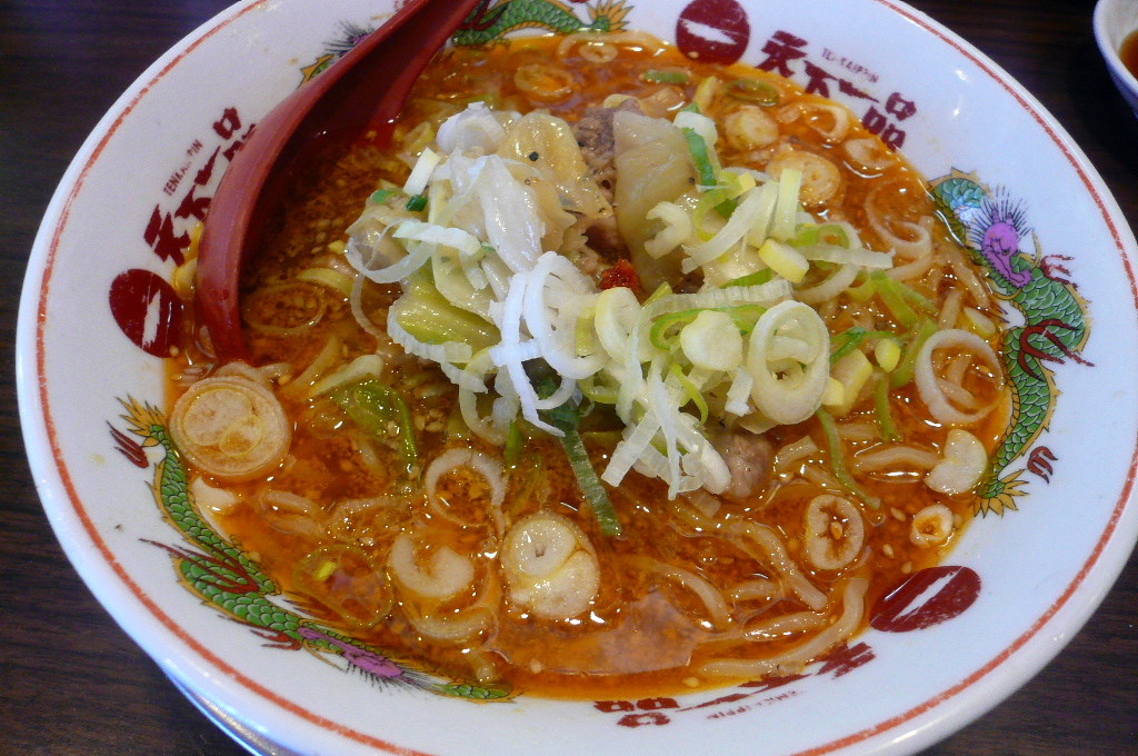 天下一品のうま味噌ラーメン ヴィッツメモ