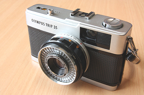 難あり】 OLYMPUS TRIP 35 ＃t4（オリンパス Trip 35 鏡筒のグラ
