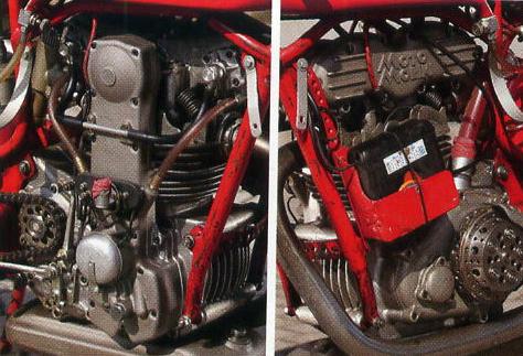 604．世界GP 単気筒の残光 ﾓﾄ・ﾓﾘｰﾆ 250 B G P : 「峰風」とともに