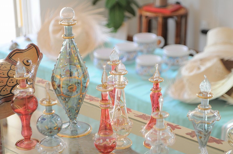 エジプト香水瓶 Dar Yasmine の徒然 北アフリカ物産 チュニジア専門店より