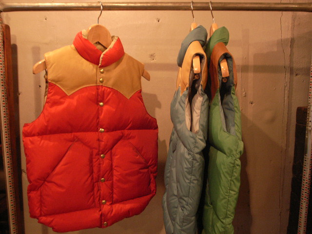 \"Rocky Mountain Featherbed DOWN VEST／ORDER\"ってこんなこと。_c0140560_11581474.jpg