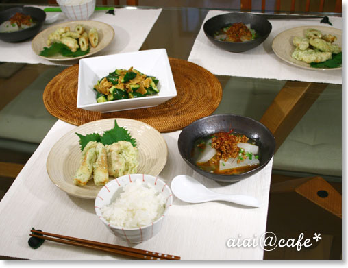 ピリ辛そぼろで！大根のあっさり煮_a0056451_1924195.jpg