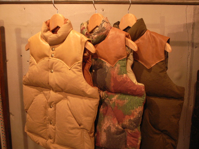 \"Rocky Mountain Featherbed DOWN VEST TENT/ORDER\"ってこんなこと。_c0140560_1339775.jpg