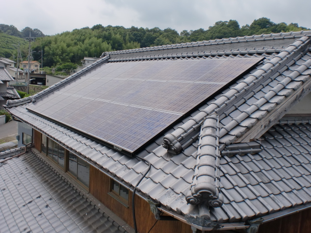 福山市　O様邸　太陽光発電_c0206243_16415030.jpg