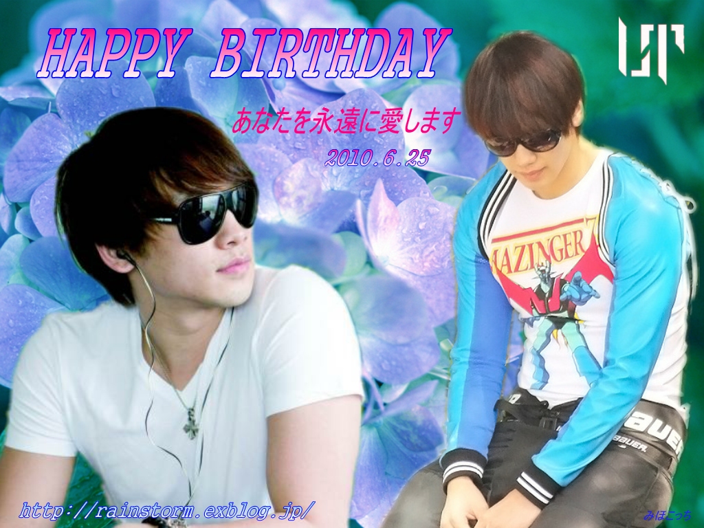 HAPPY　BIRTHDAY★RAIN_c0047605_072789.jpg