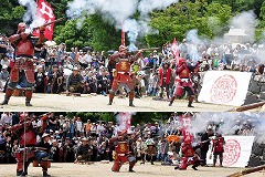 ２０１０あづち信長まつり　本番その６　安土城跡関連イベント_e0093407_1294430.jpg