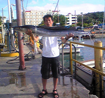 グアムで、　フウライ　キャッチ！！【カジキ・マグロトローリング】_f0009039_917559.jpg