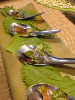 プチお料理教室・・・「暑い日のランチmenu」。_f0177295_15322100.jpg