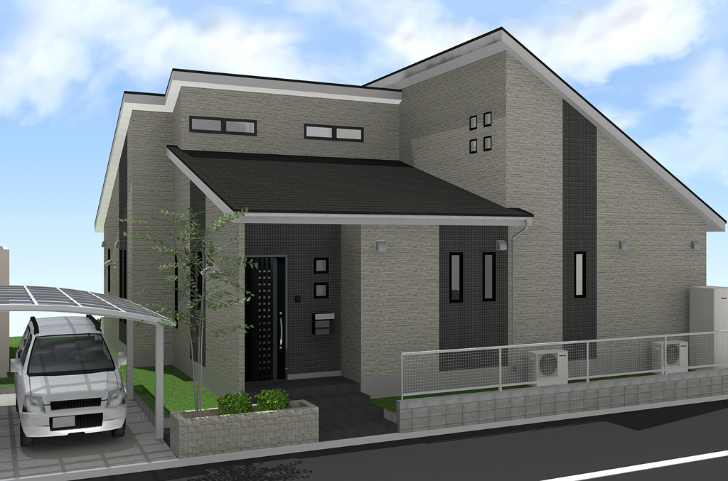 外観シミュレーション J Urban Court みさお式一戸建て建築 ブログ 外観シミュレーション J Urban Court みさお式一戸建て建築 ブログ
