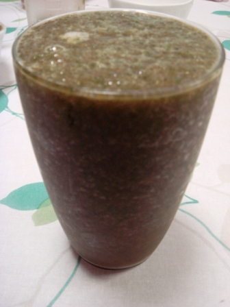 GREEN SMOOTHIE FOR 23/30 DAY_e0152637_19574075.jpg