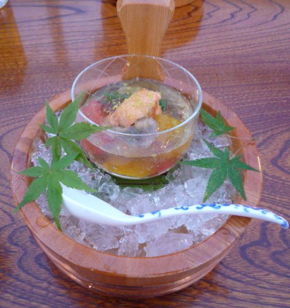 さつきさんのお料理と綺麗な夕暮れの景色_f0181251_15314662.jpg