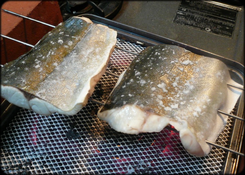 ヒラマサの塩焼 魚と野菜と私と和ノ香