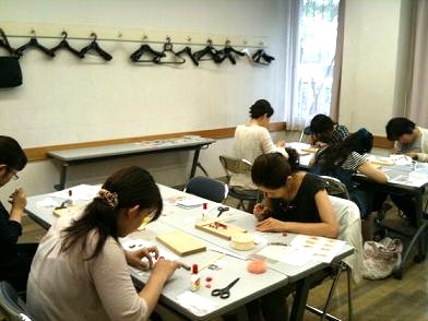 二回目はフォトフレーム *学芸大学教室_c0122475_1328450.jpg