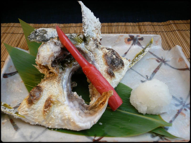 ヒラマサのカマ焼 魚と野菜と私と和ノ香