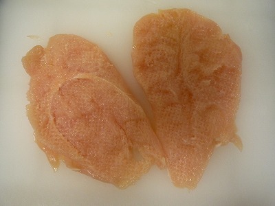 鶏ムネ肉のスカロッピーネ_f0229521_19463653.jpg