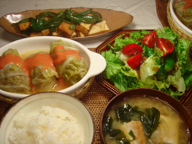 しずやのロールキャベツ定食 800 しずや しずやのロールキャベツ定食 800 しずや