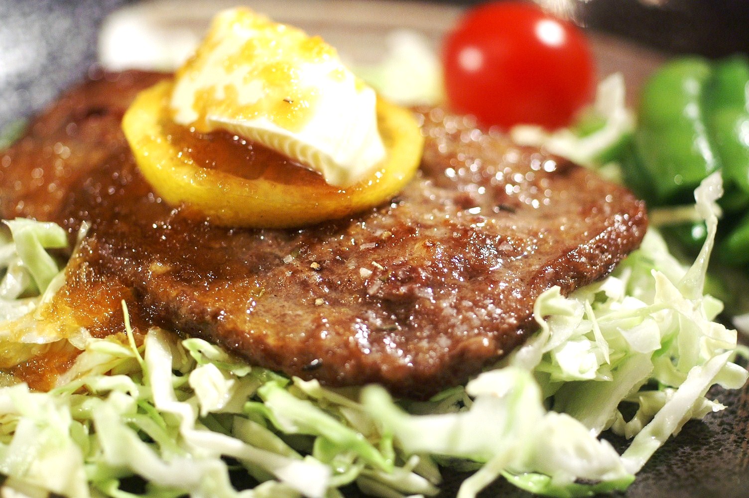 我が家の晩ご飯 パティーステーキ 納豆の磯辺揚げ 茄子とインゲンの甘辛炒め他です 料理と趣味の部屋