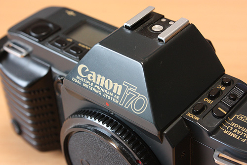 ◇CANON T70 ・・・評価分かれる「インテリジェント・シューター」_e0174382_13192927.jpg