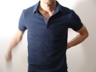 ARMANI EXCHANGE ‖ SMOOTH POLO_f0136480_174276.jpg