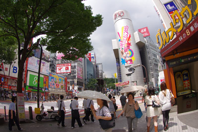 7月1日(木)今日の渋谷109前交差点_b0056983_1121090.jpg
