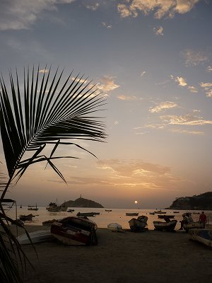 夕日のきれいな町　Santa Marta_e0150782_1191326.jpg