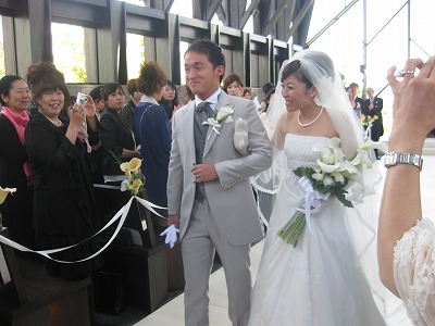 西村社員　♡結婚式♡_e0166762_14392392.jpg
