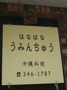 仙台沖縄料理屋　はなはなうみんちゅう_d0029276_8241142.jpg