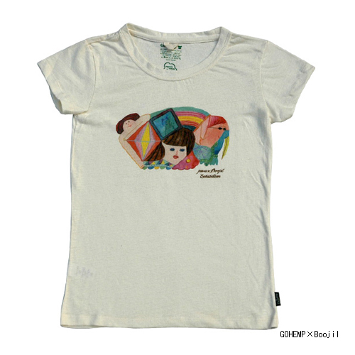 GOHEMP×Boojil　コラボTシャツ発売_e0023512_1524288.jpg