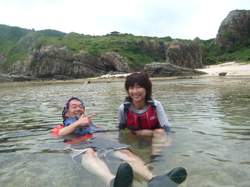 沖縄で１DAY　シーカヤックツアー　座間味島　_b0089616_22292126.jpg