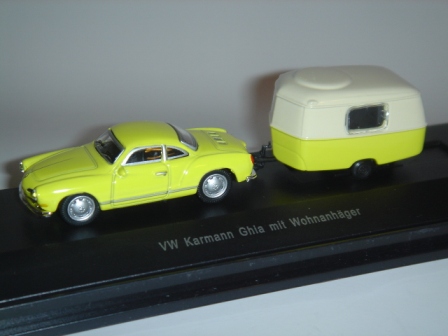 1/87 Schuco Volkswagen Karmann Ghia with Caravan_c0130464_1351586.jpg